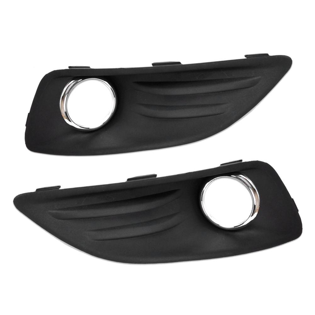 1 pcs Voiture Pare-chocs Avant Grille De Lumière Couverture Nid D'abeille Feu Antibrouillard Grille Inférieure pour Ford Fiesta JA8 2013-2017 Auto Pièces Extérieures