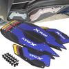 Motorrad Fußstütze Platte Skidproof Für XMAX300 Zubehör XMAX 250 300 Aluminium Legierung Pedal Platte Modifizierte Fußstütze