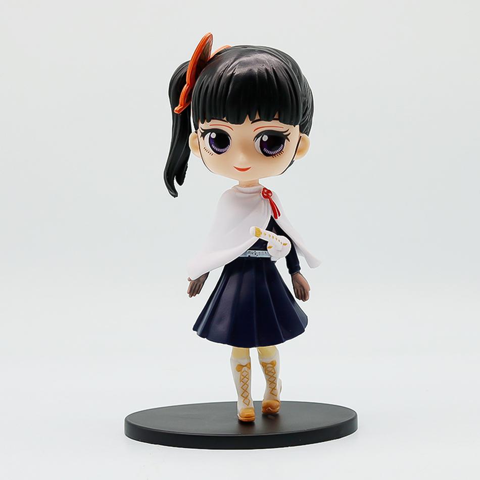 New! 12Cm Demon Slayer Tanjiro Kamado Nezuko Anime Action Figure Creative  Statue Model Ornament Surprise Fans Gift