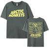 Rock Arctic Monkeys Crying Lightning Tişörtler Erkek Kadın Giyim Moda Hip Hop Tişört Erkek Günlük Pamuk Kısa Kollu Tişört