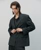 L'Emto Zip Pocket Overfit Blazer