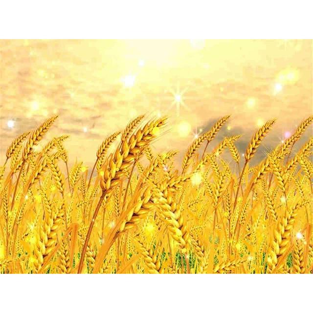 DIY 5D Diamond Painting Autumn Landscape Tree Diamond Embroidery Cross Stitch Mosaic Full Round