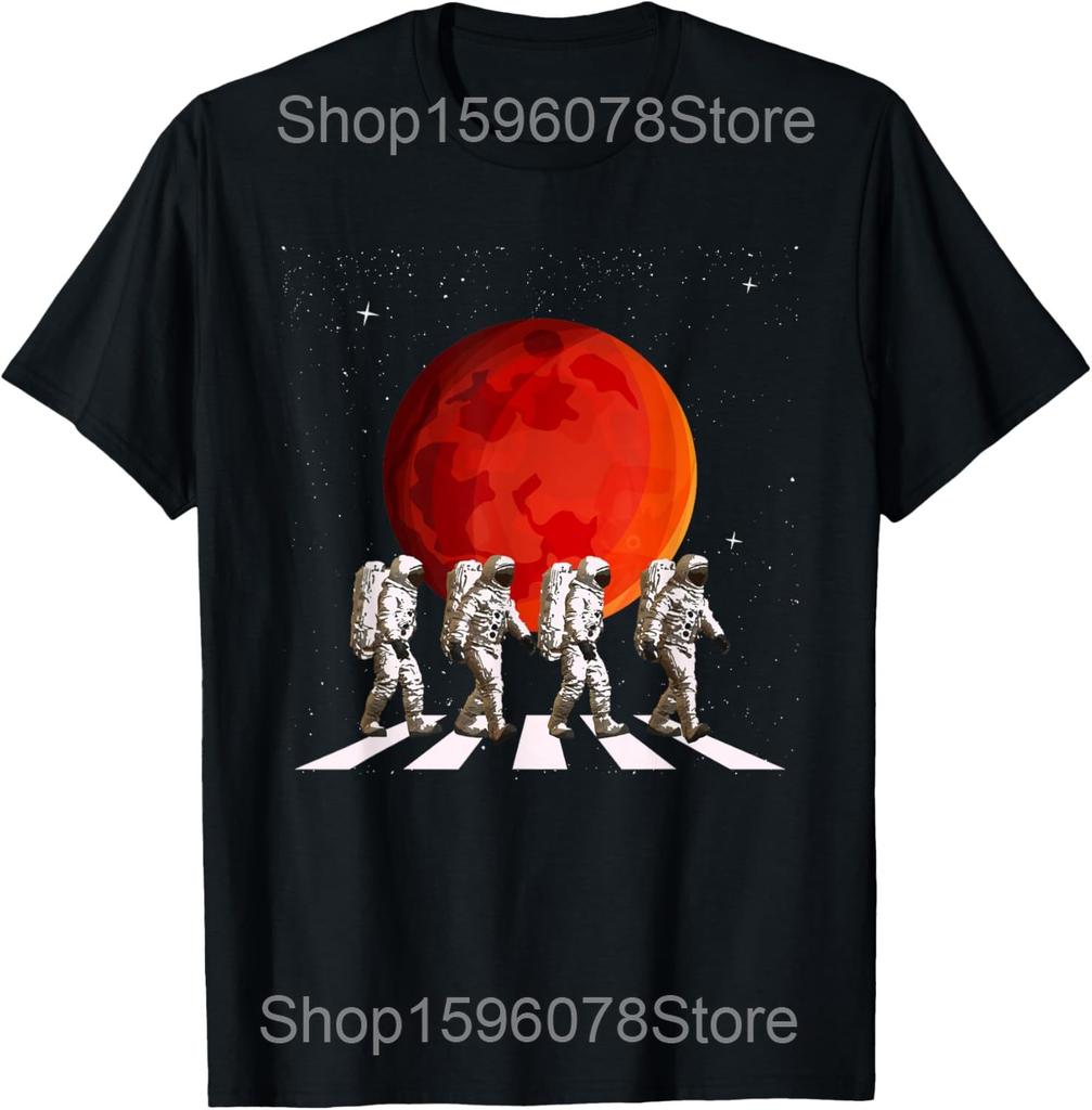 Funny The Explorer Occupy Mars Space Solar System T Shirts Men Humor Astronauts Tee Shirt Short Sleeve Unisex Loose Clothing