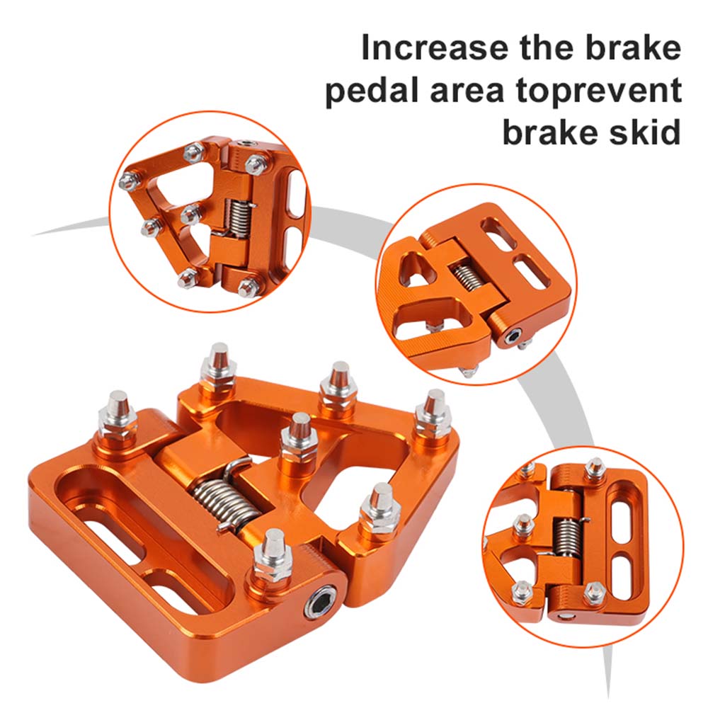 Motorrad Klappbare Hinterradbremse Pedalspitze Platte Polster für KTM EXC EXCF SX SXF XC XCF XCW XCFW XC-W 125 250 300 350 450 500 530 2015