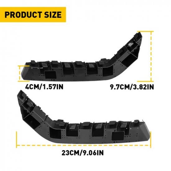 2X For Honda 2016- Civic Bumper Front Support Brackets Retainer 71193TBAA00