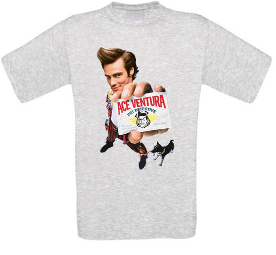 Ace Ventura Pet Detective Cult Movie T-Shirt All Sizes New Unisex Graphic Tee