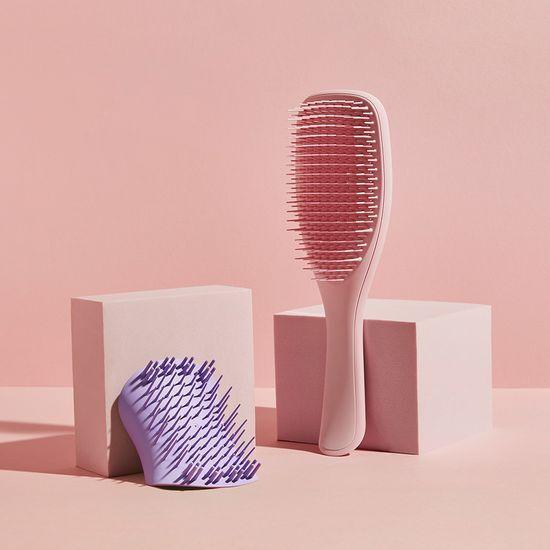 Tangle Teezer Wet Detangler Millennial Pink Special (+Scalp Massage Brush Lavender Light)
