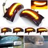 2x Dynamic Blinker For VW Touran 2003 2004 2005 2006 2007 2008 2009 2010 LED Turn Signal Light Side Lamp Arrow Mirror Indicator