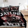 3pcs Taylor Swift Duvet Cover Set,  Includes 1 Duvet Cover and 1/2 Pillowcases (No Insert) Yy251104230