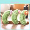 Cute Cucumber Plush Toy Keychain With Soft Pp Cotton For Kids And Bag Decor