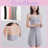 Elegant Dames Tanktop Cami Mini Korte Jurk Met Verstelbare Spaghettibandjes