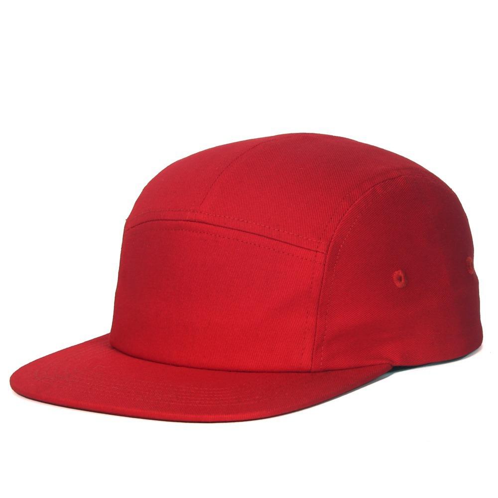 Baumwoll 5-Panel Flachschirm Baseballkappe, Unisex Flieger Skateboard Camping Hut, Street Hip Hop Kopfbedeckung