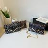 Fashion Women Leopard Print Clutch Soft PU Leather Purses Female Large Capacity Envelope Bags Ladies Evening Party Bag CLE