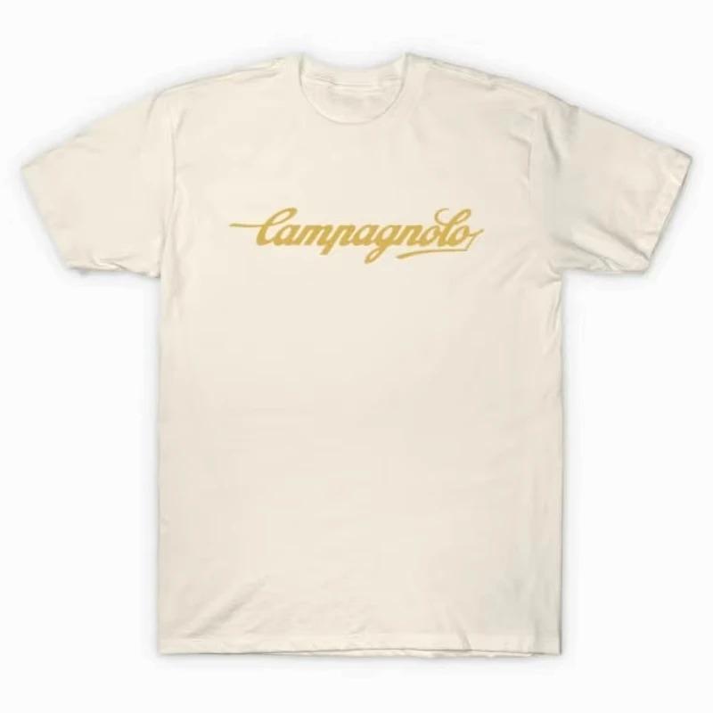 Campagnolo Tshirt Graphic Printing Vintage Versatile Y2K Top Cloth T Shirt Luxury Brand Style T-shirt in Cheap Cycling Rider Tee