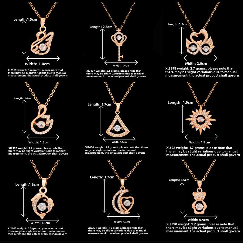 Heart-shaped Titanium Steel Necklace for Women, A Necklace That Symbolizes Love and Elegance, Suitable for The Collarbone. Necklace Accessory.