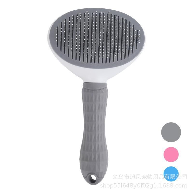 Pet Dematting Comb - One-Click Hair Removal for Dogs & Cats