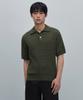 Musinsa Standard Cable Knitted Polo Shirt [Khaki]