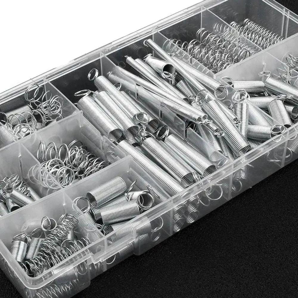200 Pcs Stainless Steel Compression Springs Spring Coil Tension Spring Furniture Assembly