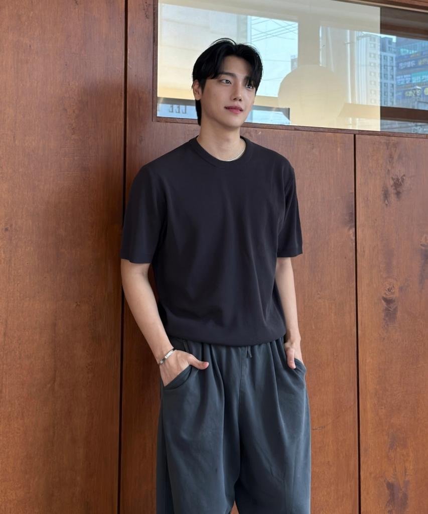 KIIMUIR (Collar Or Round) Linen-Like Half Knit 2 Types (Type B)