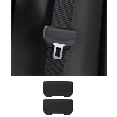 2PCS Car Seat Belt Buckle Covers Anti-Scratch Silicone Protective Cover for Lixi
