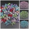 20PCS 15*19mm Acrylic Beaded Accessory Beads for DIY Handmade Jewelry Earrings Accessories Jewelry Multicolor Transparent Bow Material Handmade