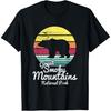 Retro Great Smoky Mountains National Park TN Bear T Shirt T-Shirt