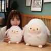 Cute Fluffy Sheep Plush Toys 23-45cm Soft Round Sheep Stuffed Toy Cartoon Animal Lamb Dolls Christmas Gifts Sleep Aid Pillow