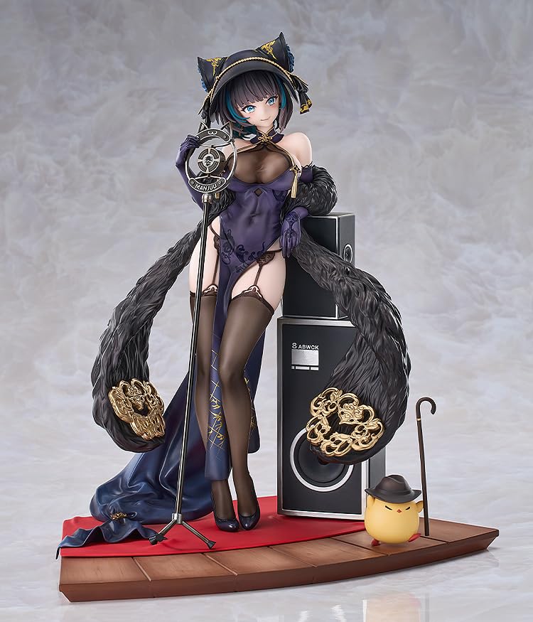 Azur Lane Cheshire Musical Splendor Cait Sith Maßstab Kunststoff Bemalt Fertige Figur 1/7