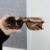 Quadratische Sonnenbrille Damen Herren Klassisch Vintage Mode Persönlichkeit Brille Stilvoll Lässig Minimalistisch