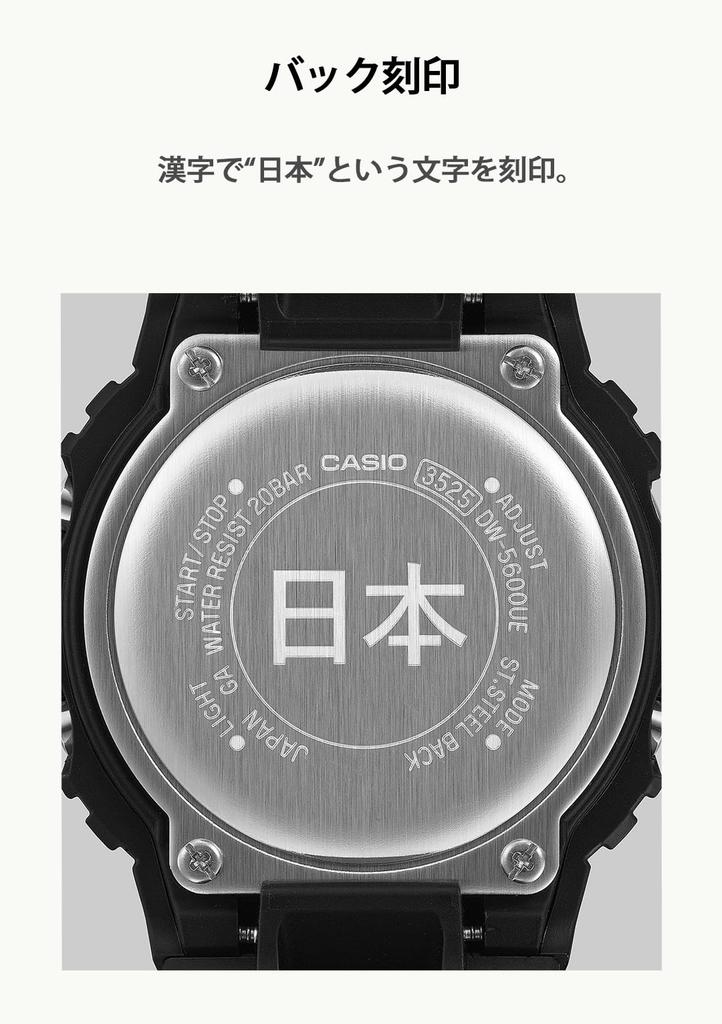 Casio Made In Yamashita Hakuu Black G-Shock Watch, Japan, Design, DW-5600KHSH25-1JR, Men's,
