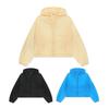 BACK LOGO HOODY WINDBREAKER - 3 Colors (Cream / Dark Brown / Blue)