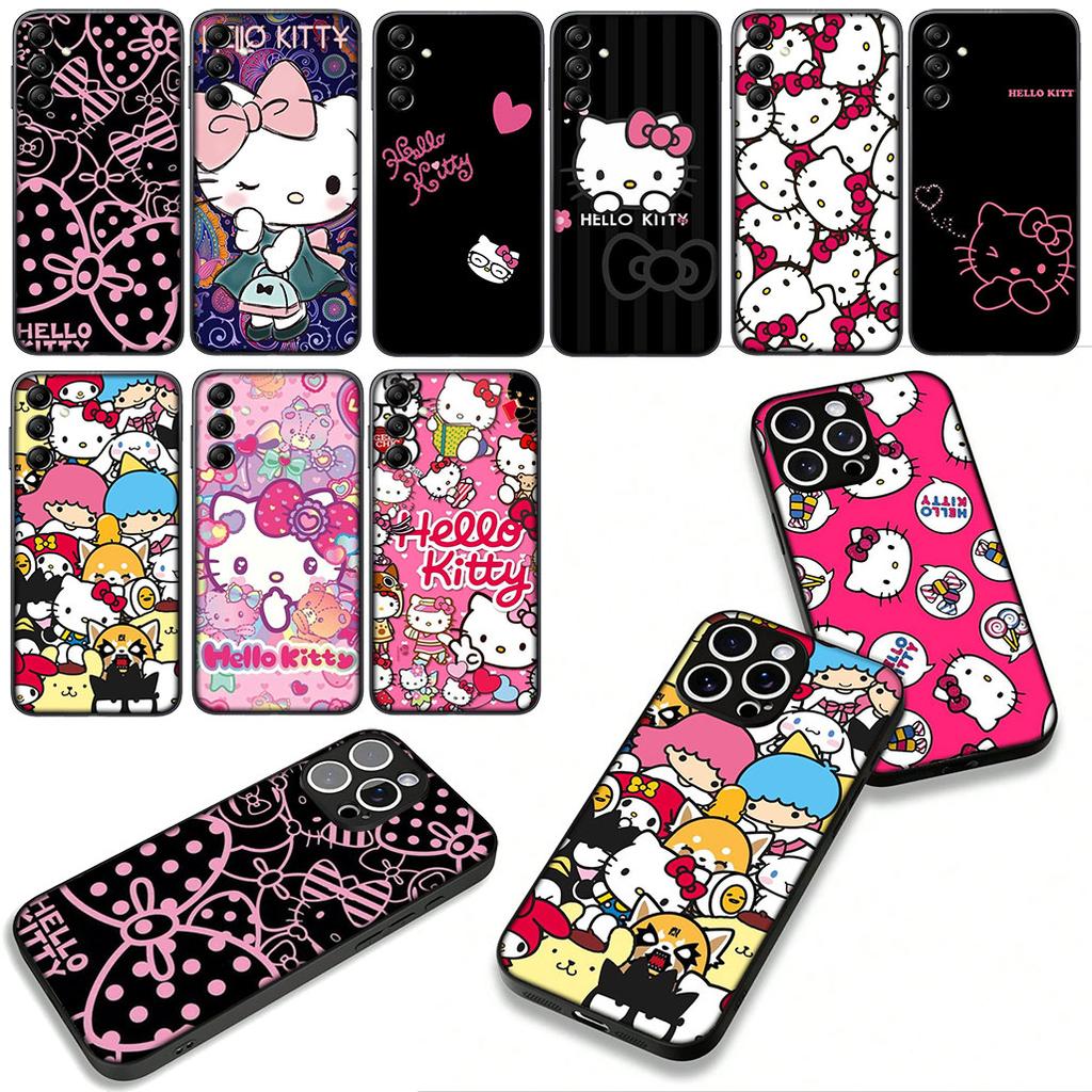 Hello Kitty Cartoon Cover Phone Case for Xiaomi Redmi 15 A5 9A 9T 10A 10C 9C NFC 15C Note 11 9 10 Pro Plus 8T Coque