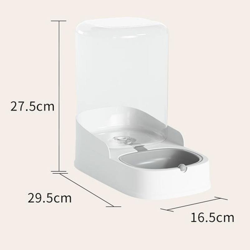 Automatic Cat and Dog Feeder Pet Water Dispenser Cat Food Bowl Large Capacity Water Feeder Dog Water Dispenser