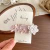 Beaded Pearl Flower Geometric BB Clip Korean Barrettes Bangs Side Clip Hairpin Hair Clip Headdress Children's Hair Accessories
