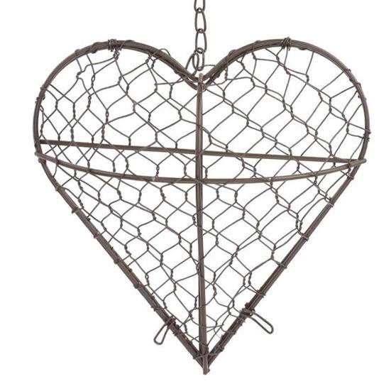Bird Nesting House Birds Nests Material Holder Star Hummingbird Nester Metal Bird Nesting Heart with Hook for Wild Birds Backyard Outside