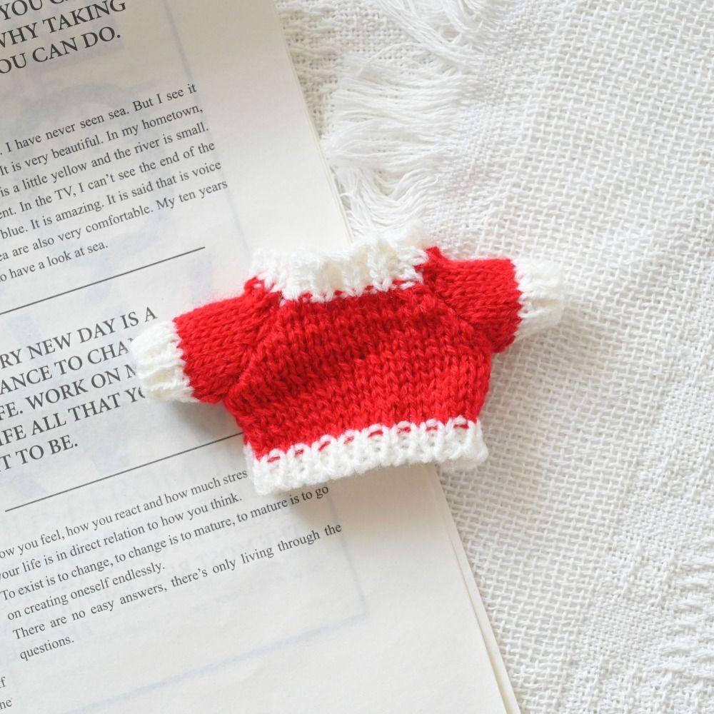 Mehrere Stile Puppenpullover Mode Warme Oberteile für 10cm Baumwollpuppe/für Idol-Puppen