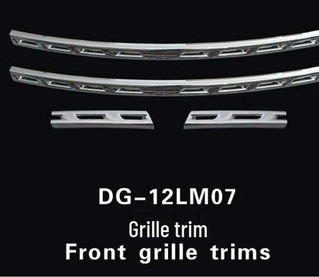 Luxgen M7 Zierleiste für den Kühlergrill für Modelle 2012-2015
