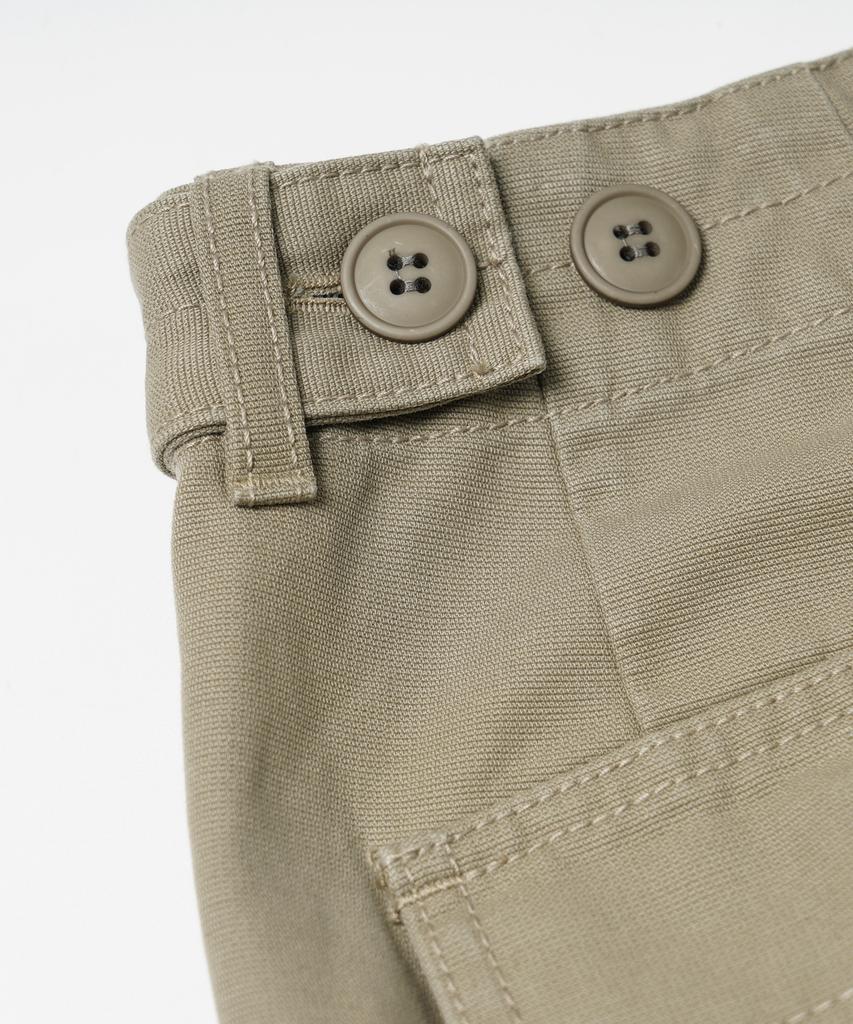 FRIZMWORKS Jungle Cloth Fatigue Pants _ Khaki Beige