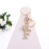 Letter Crown Initials Name Key Chains Rings Meaningful Keychains Pendants A-Z Letter Accessories Gift