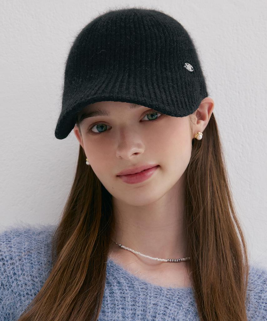Mineti Angora Knit Ball Cap Y 12625 Mtd