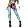 Halloween Christmas Horror Night Suit Sally Cosplay Digital Print Jumpsuit Leggings Female