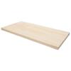 Pine Wood Shelf Divider Unfinished Wooden Panel Pantry Cabinet 15.75x7.87 DIY Bookshelf Closet Organizer Rack Insert Natural