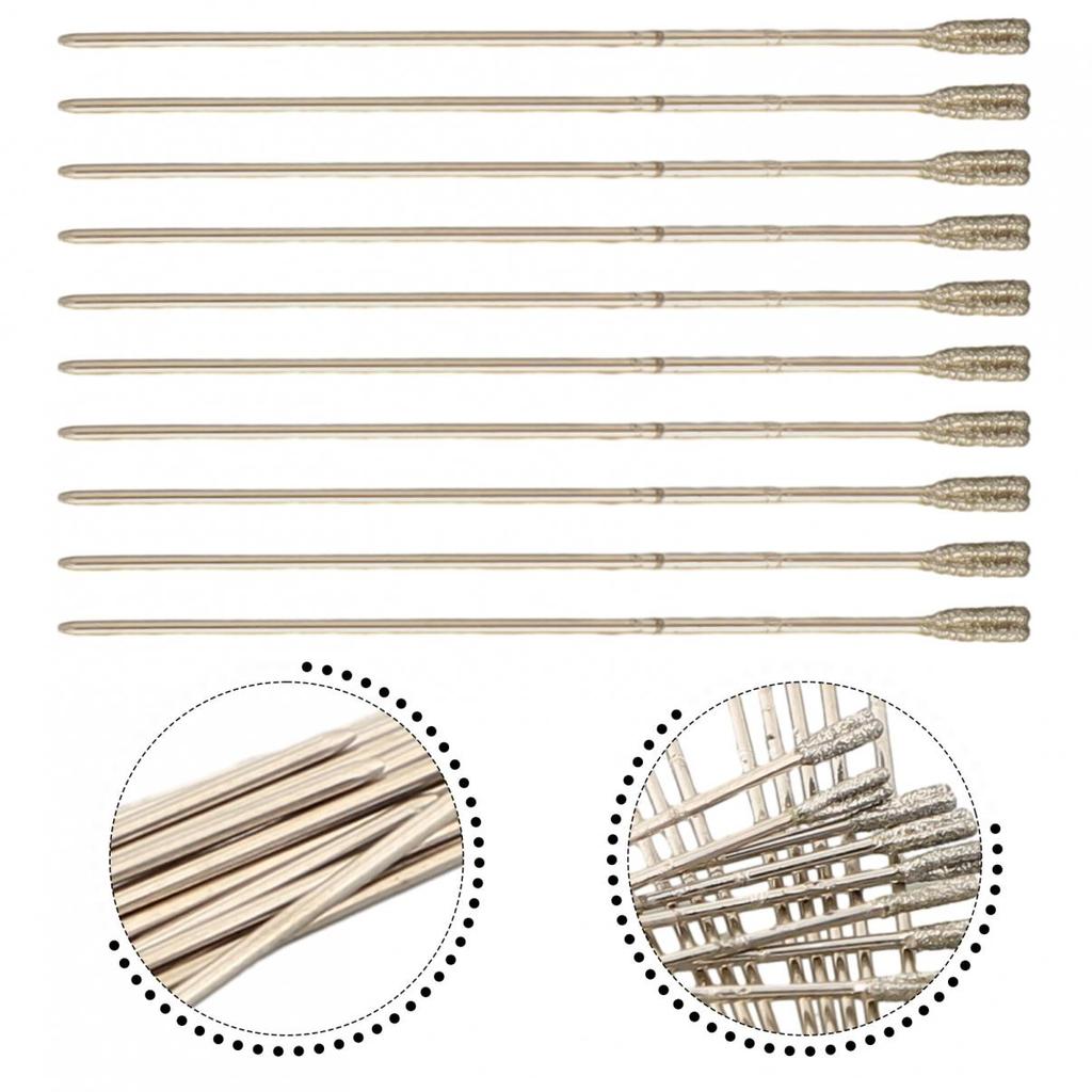 Punte da Trapano per Lapidari Utensile Punte Solide Rivestite in Diamante
