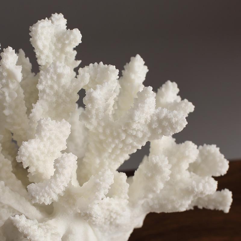Simulated Coral Ornaments Home Decorations Living Room Wine Cabinet Resin Craft Decorations