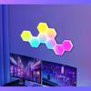 DIY BT Graffiti Wifi Voice Control Hexagonal Gaming Honeycomb Strange Light Board Splicing Quantum