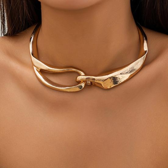 Dámský robustní náhrdelník Jemný choker náhrdelník Hypoalergenní choker Šperk Dárek pro ni k narozeninám Výroční dárek