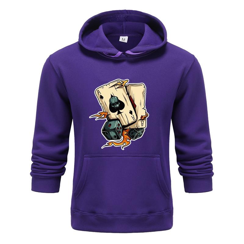 Autumn and Winter New Personalized Printed Clothing Men and Women Hoodie Lovers Pullover Jogging Sports Hoodie