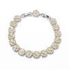 The Cross Plum Blossom Zircon Bracelet Does Not Fade, And The Multi-Color Jewelry Full Of Diamonds Is Optional.