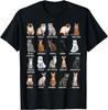 Cat Breed Knowledge Guide Tshirt