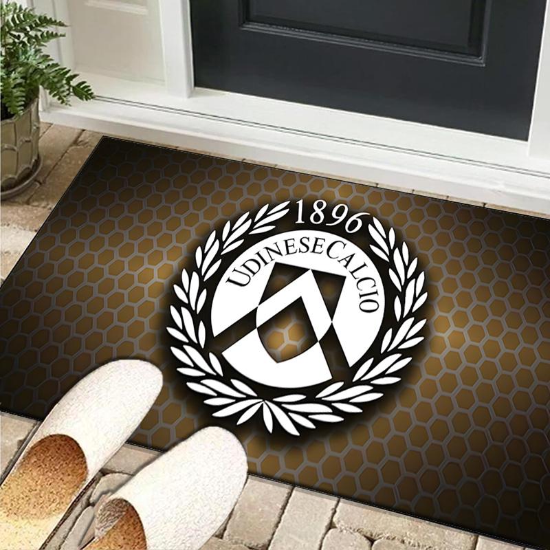 1PC Rug Udinese-Calcio Crest Design Carpet, Chair Rug,Area Rug for Office Bedroom Living Rooms Bedroom, Doormat Decor Christmas Fan Gifts